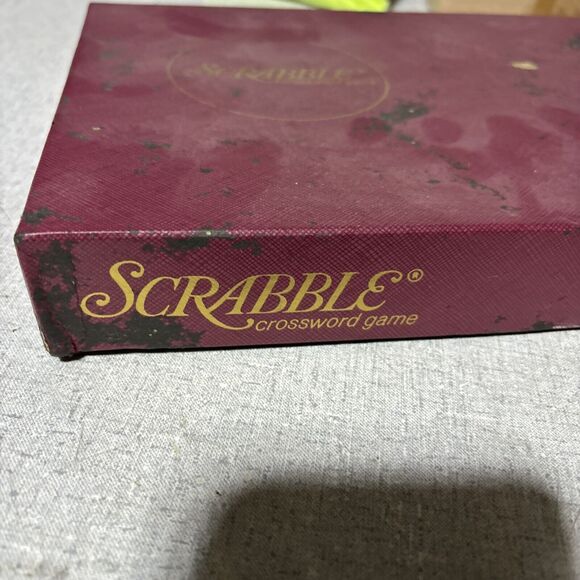 1976 SCRABBLE Board Game ~ Standard Edition, Selchow & Righter ~ Very Nice - Picture 5 of 6